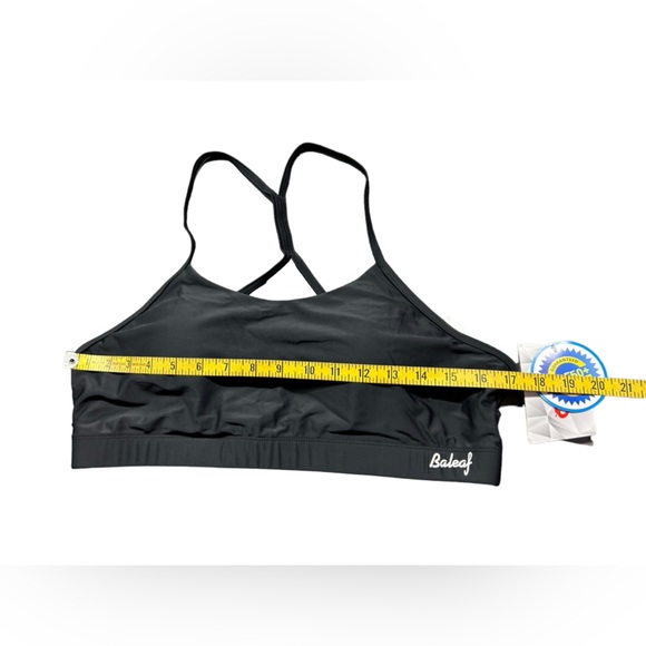 BALEAF womens black athletic racerback swim top UPF50+ size XL NWT - Picture 6 of 6